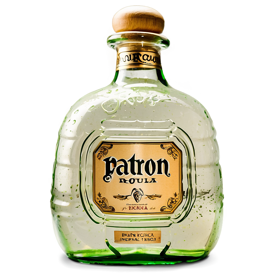 Patron Roca Tequila Bottle Png Kal37 PNG Image