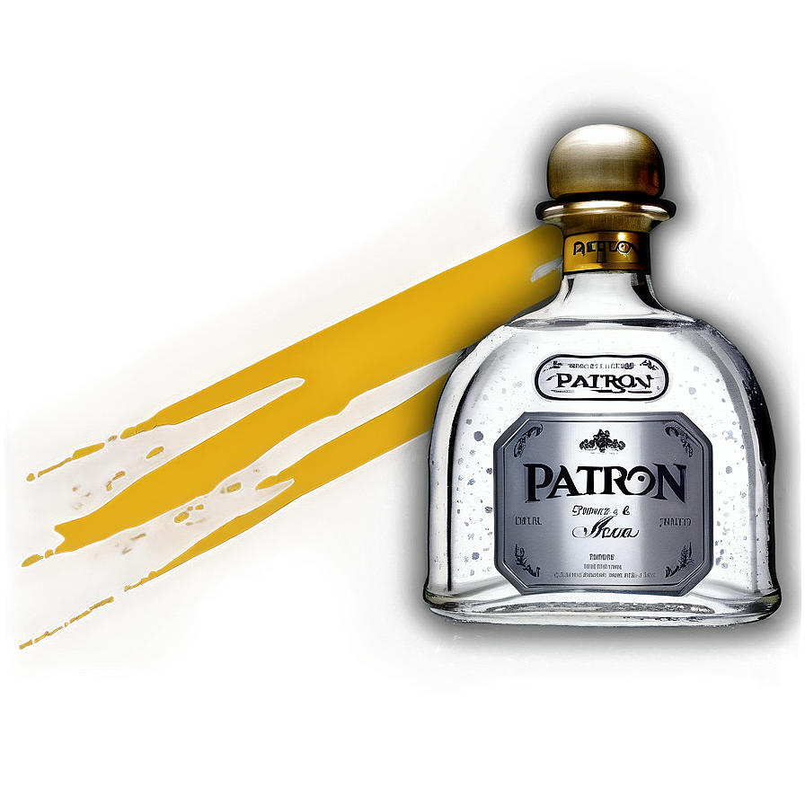 Patron Silver Splash Png 06122024 PNG Image