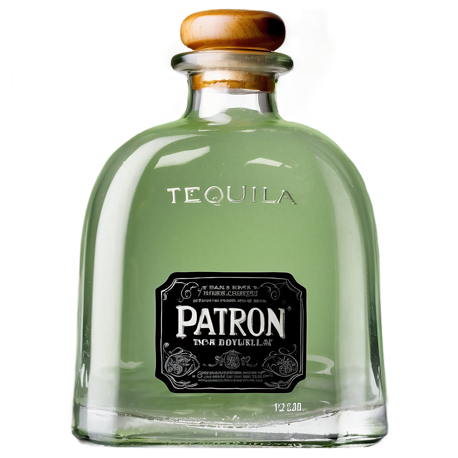 Patron Tequila Distillery Bottle Png Wvu PNG Image