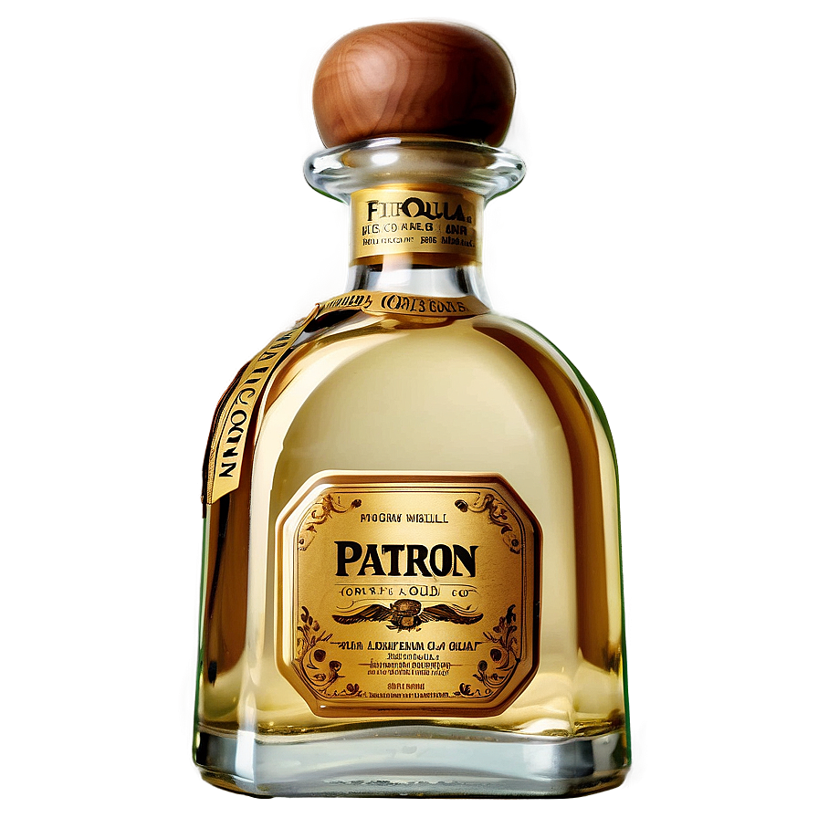 Patron Tequila Gold Label Bottle Png 59 PNG Image