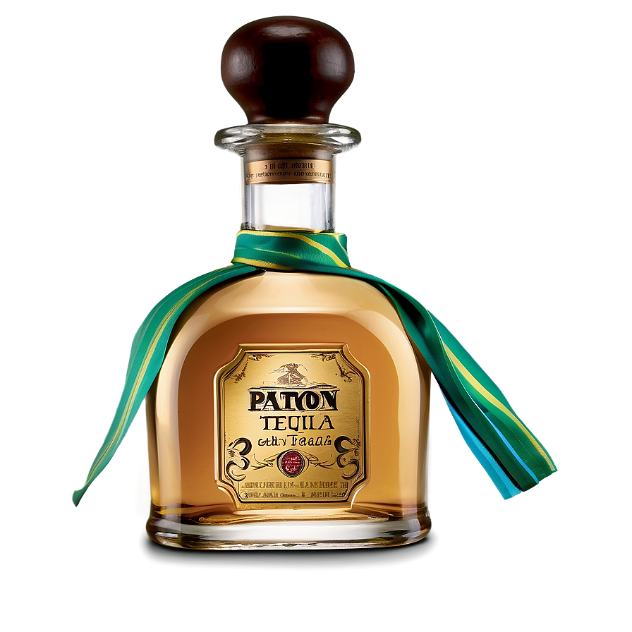 Patron Tequila Gold Label Bottle Png 76 PNG Image