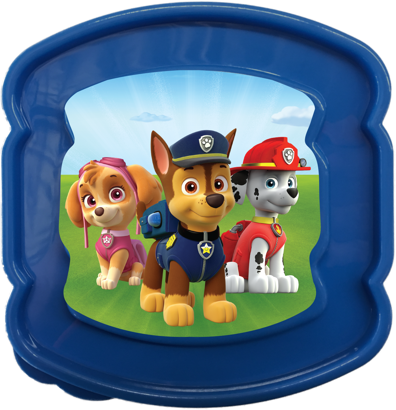 Paw Patrol Characters Frame PNG Image