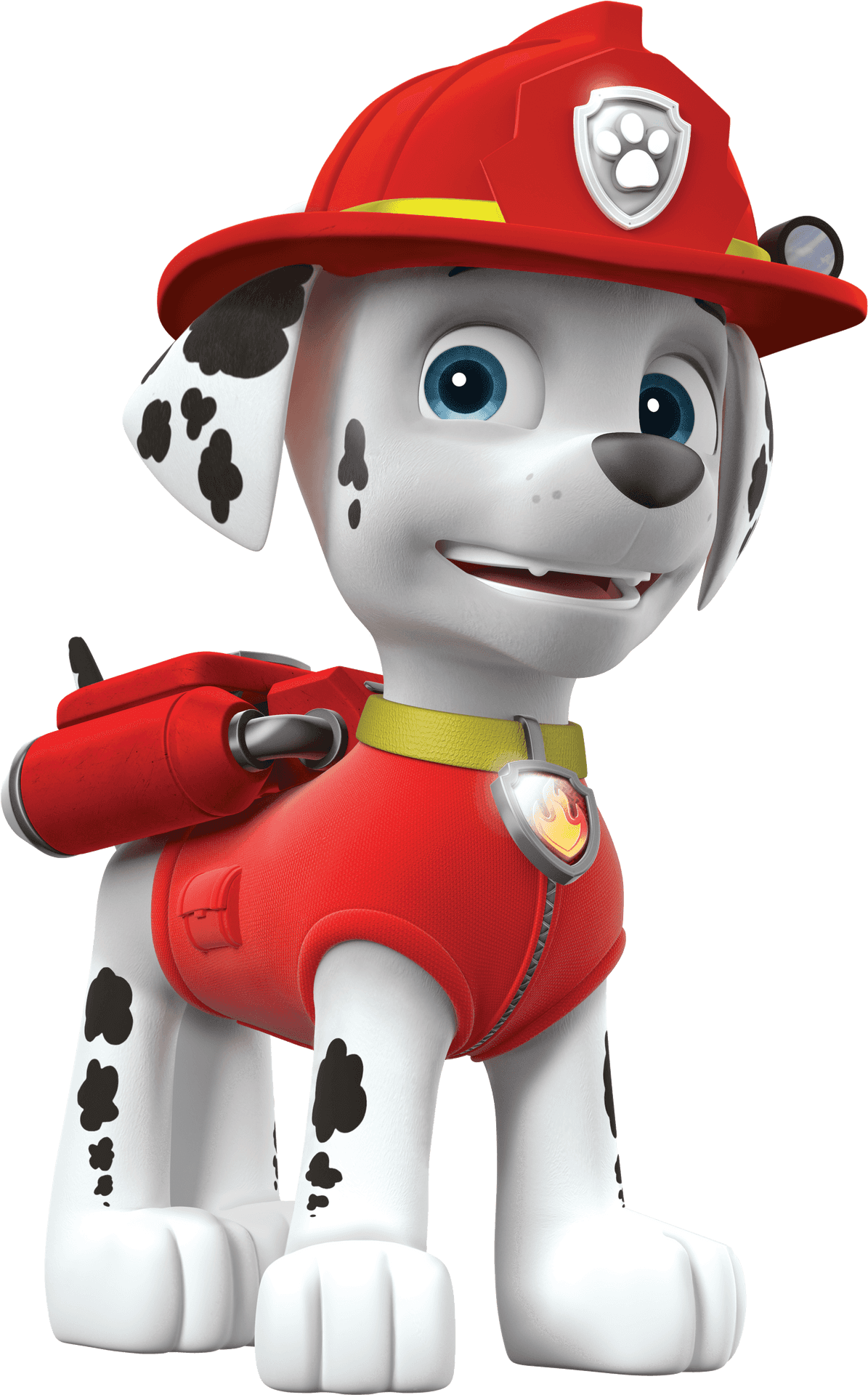 Paw Patrol Fire Pup Character PNG Image