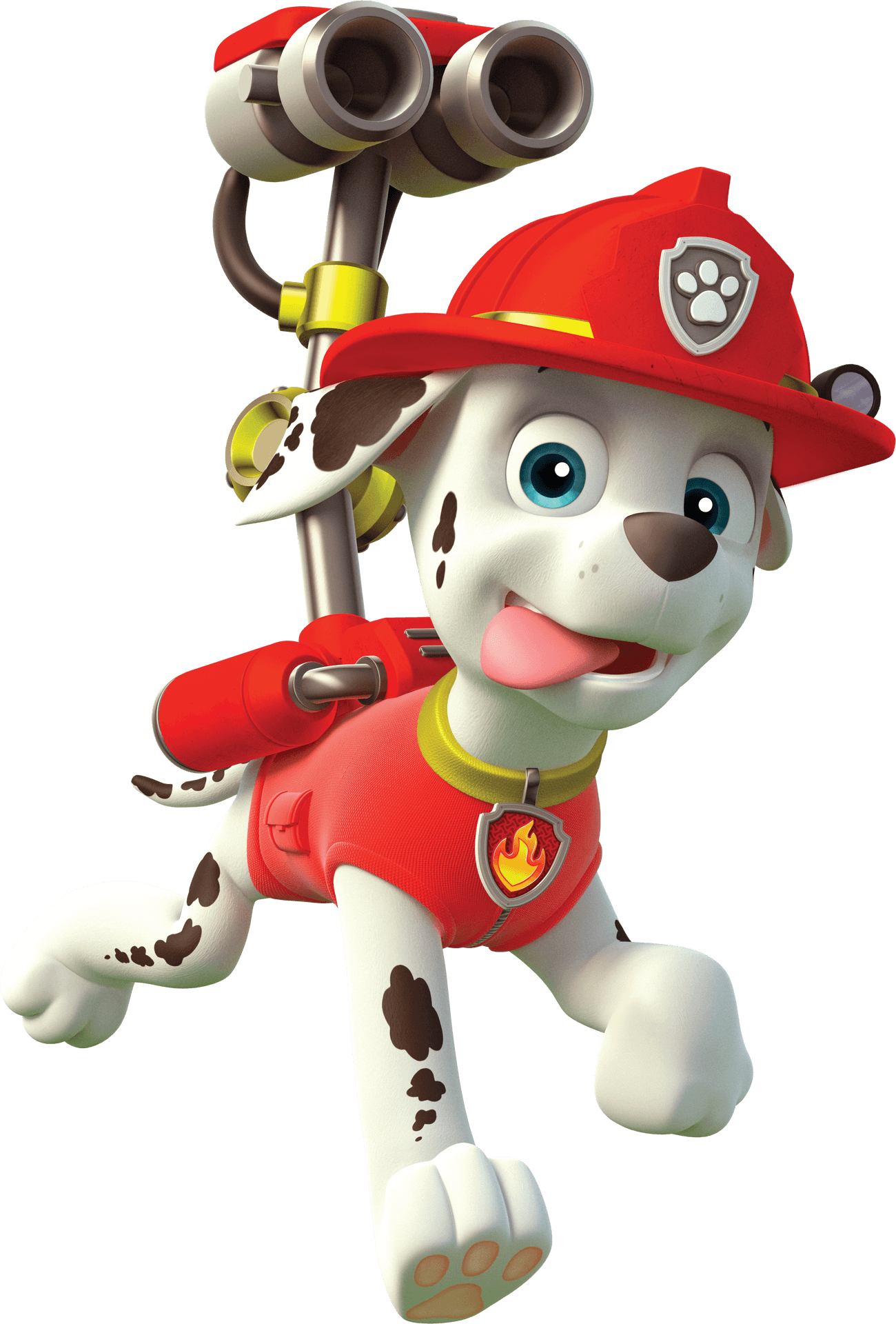 Paw Patrol Marshall Fire Pup PNG Image