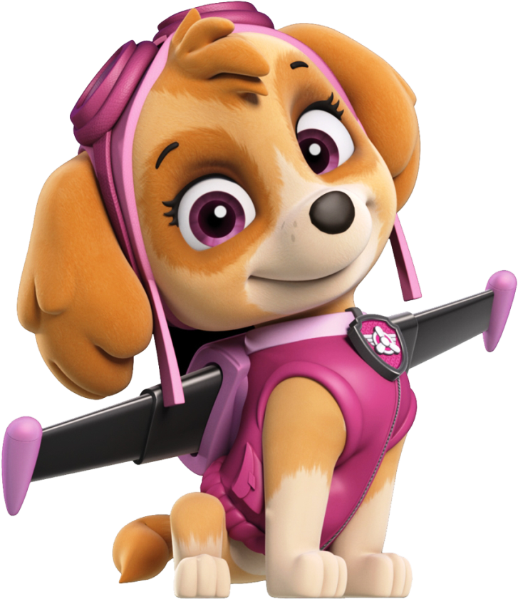 Paw Patrol Skye Character Image PNG Image