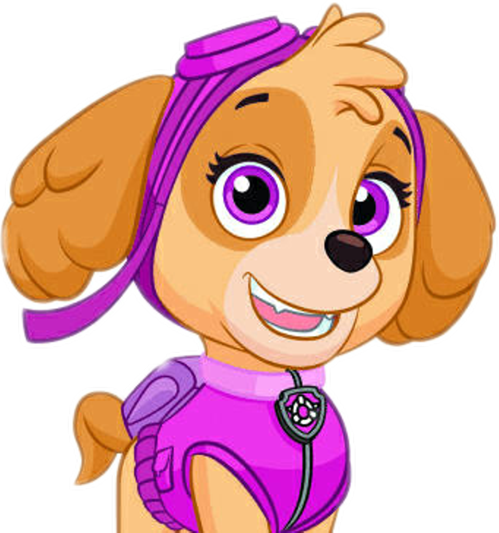 Paw Patrol Skye Clipart PNG Image