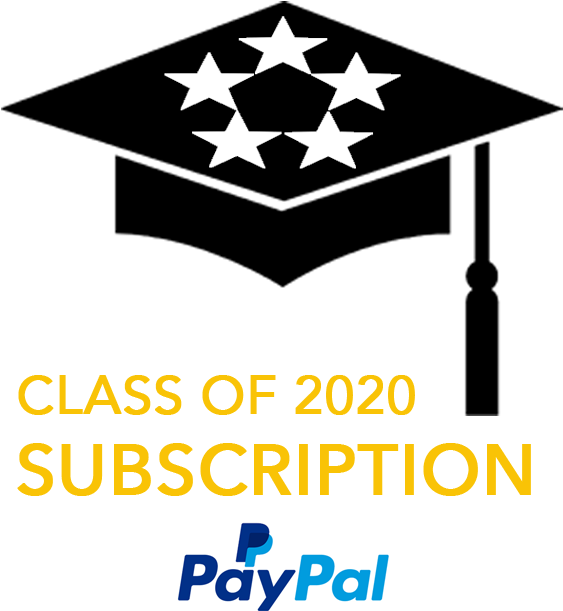 Pay Pal Classof2020 Subscription Graphic PNG Image