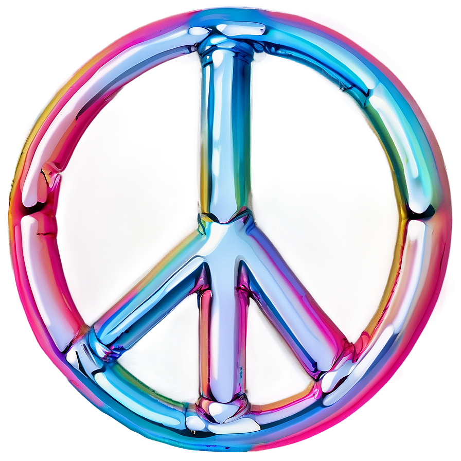 Peace Sign In Bubble Png 92 PNG Image