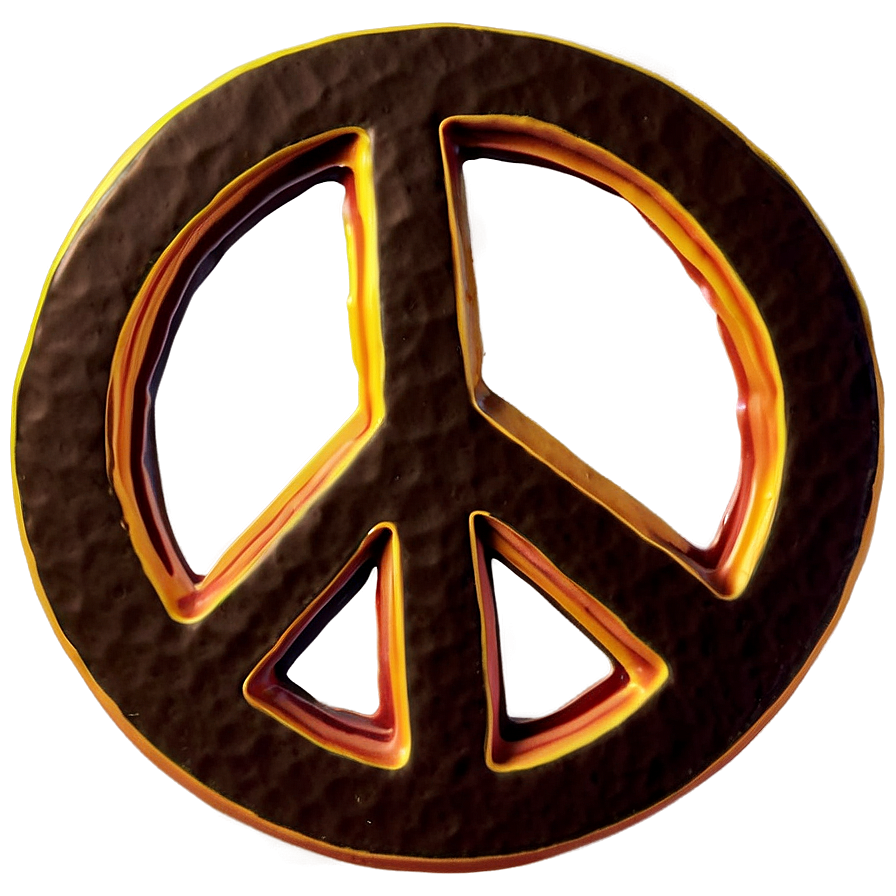 Peace Sign In Sunset Png 05252024 PNG Image