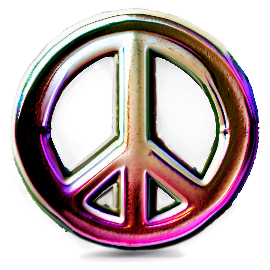 Peace Sign On World Map Png 05252024 PNG Image