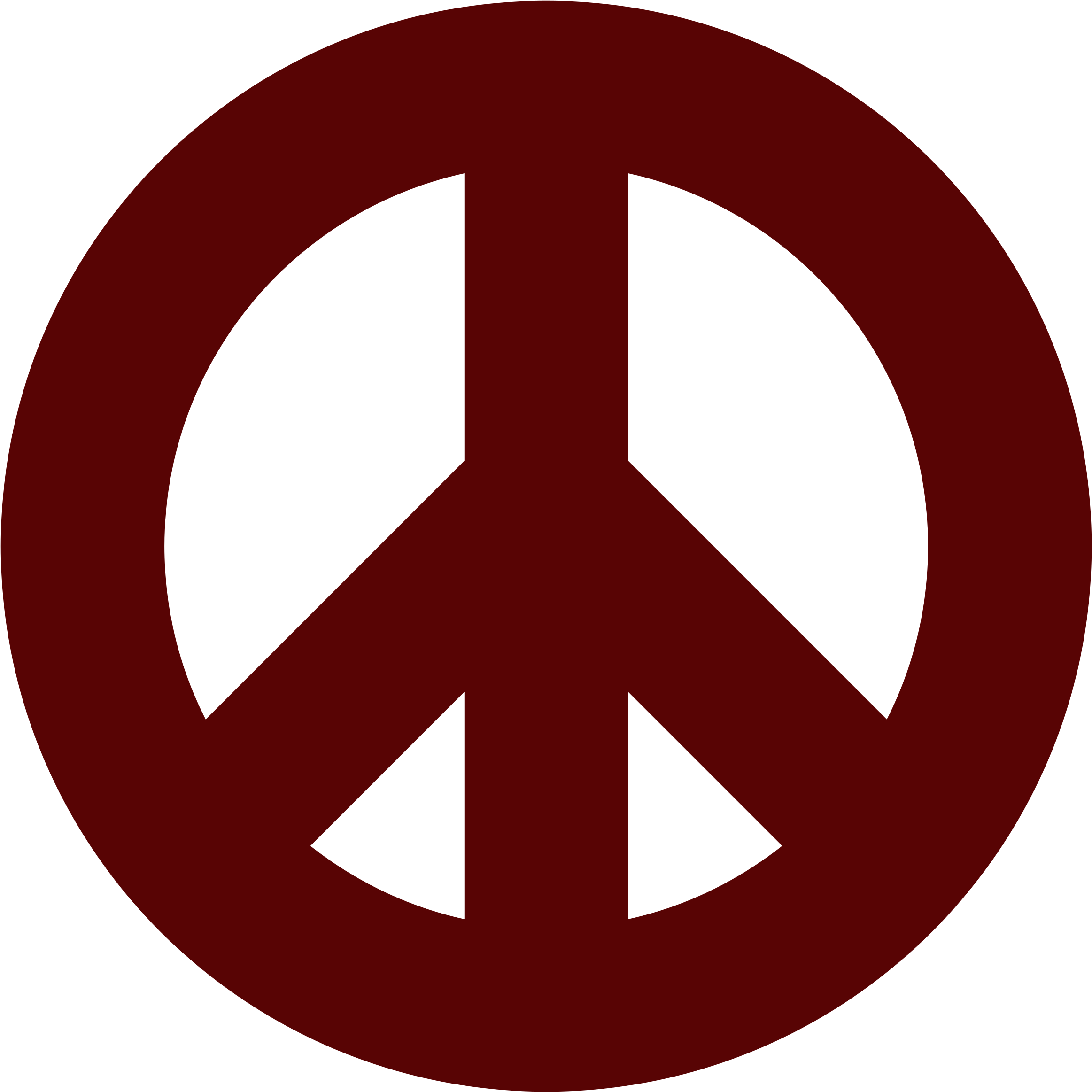 Peace Symbol Icon PNG Image