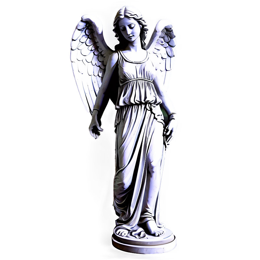 Peaceful Angel Statue Png 83 PNG Image