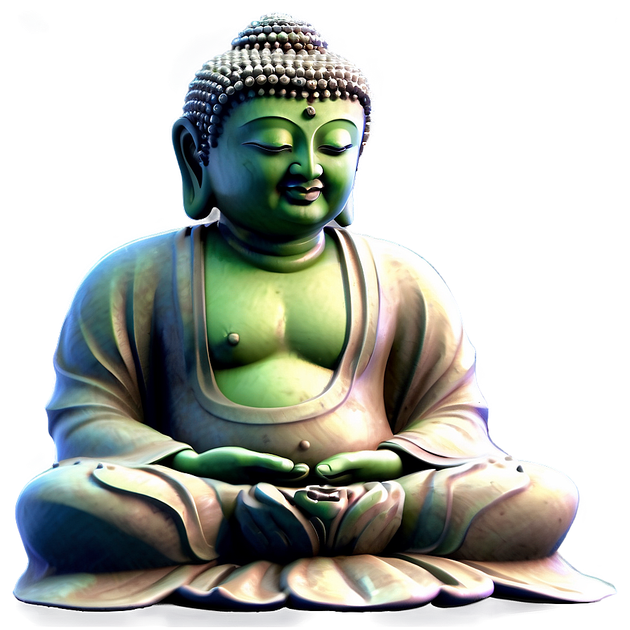 Peaceful Buddha Face Png Non10 PNG Image