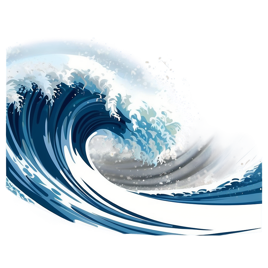 Peaceful Ocean Wave Png 05042024 PNG Image