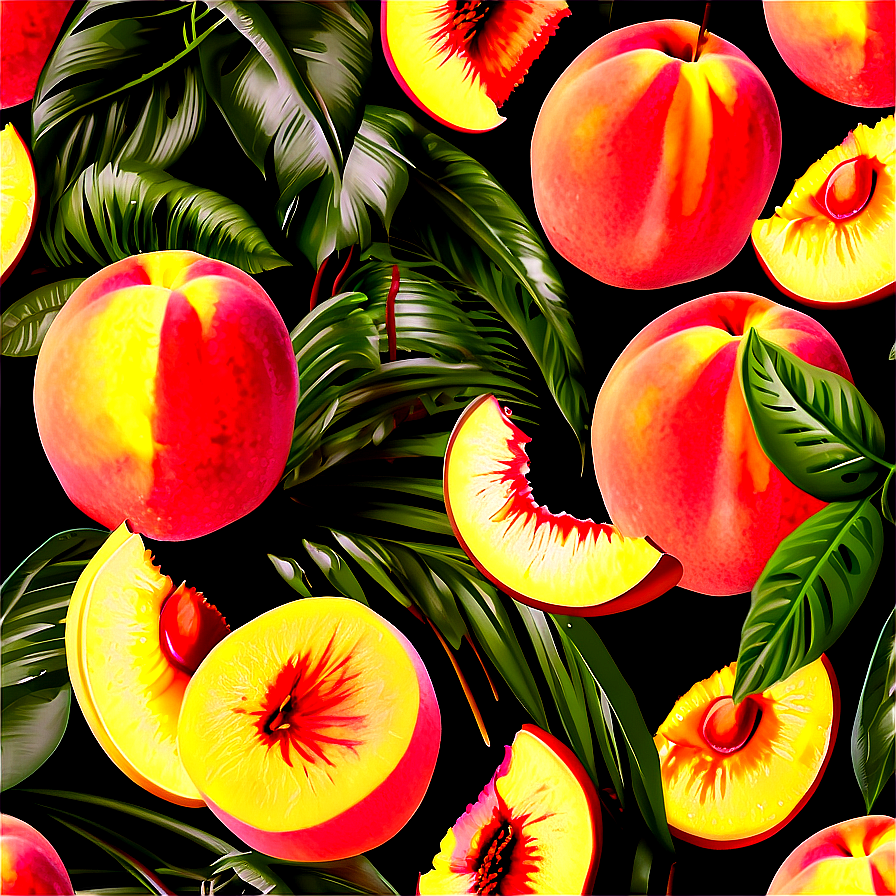 Peachy Summer Background Png 92 PNG Image