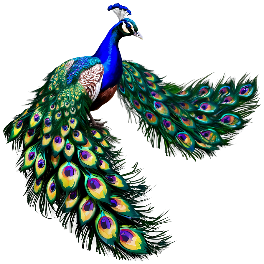 Peacock In Nature Png 06232024 PNG Image