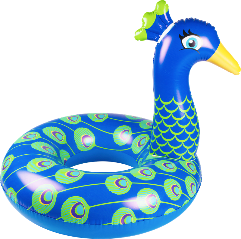 Peacock Inflatable Pool Float PNG Image