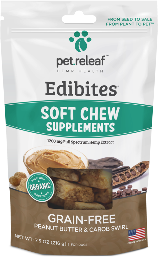 Peanut Butter Carob Dog Treats Package PNG Image