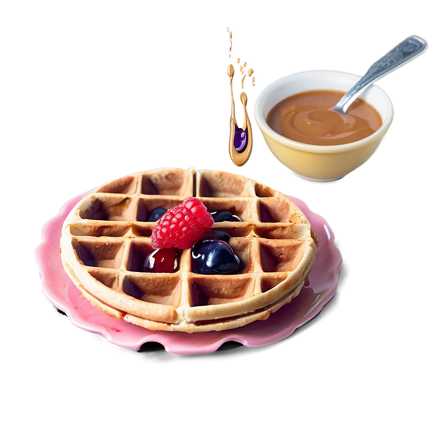 Peanut Butter Jelly Waffles Png Rlx52 PNG Image