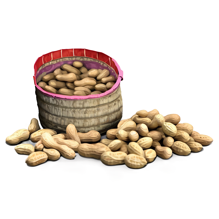 Peanut Harvest Scene Png 80 PNG Image