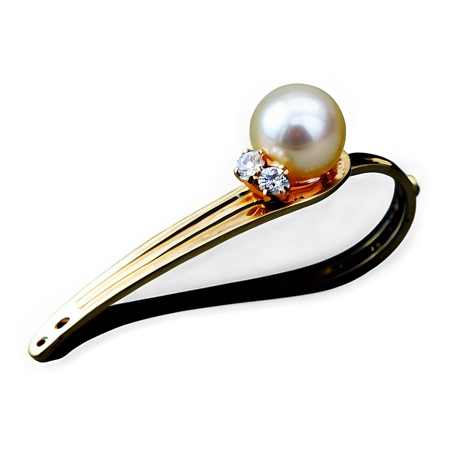 Pearl Hair Clip Png 05242024 PNG Image