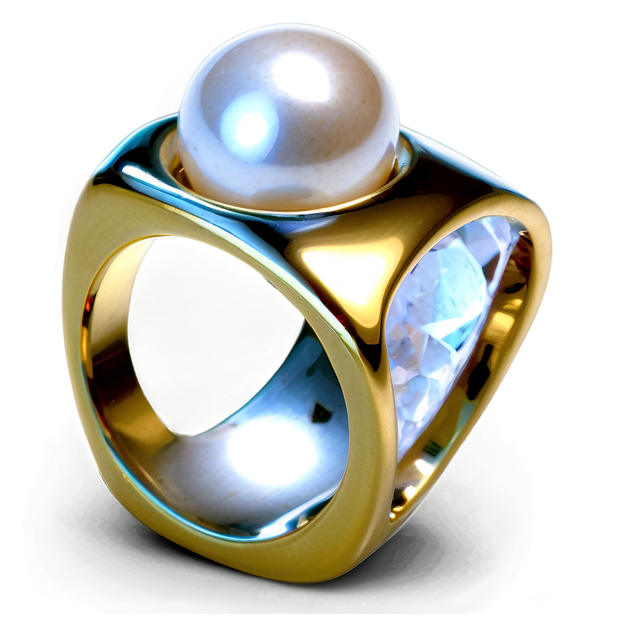 Pearl Ring Png 36 PNG Image