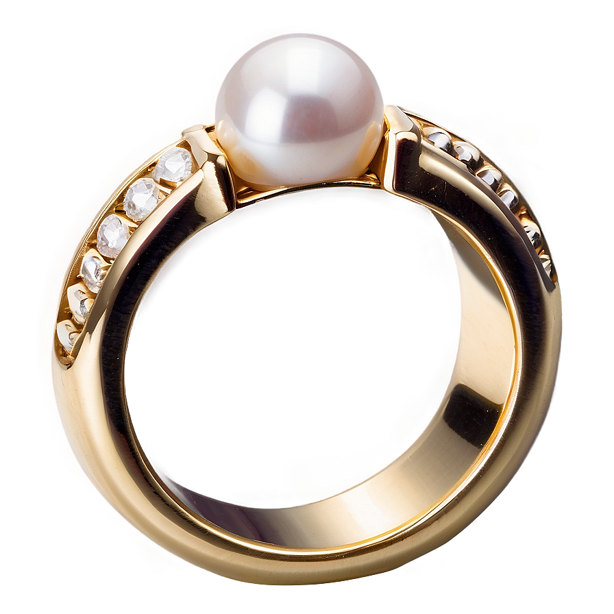 Pearl Ring Png Rqw81 PNG Image