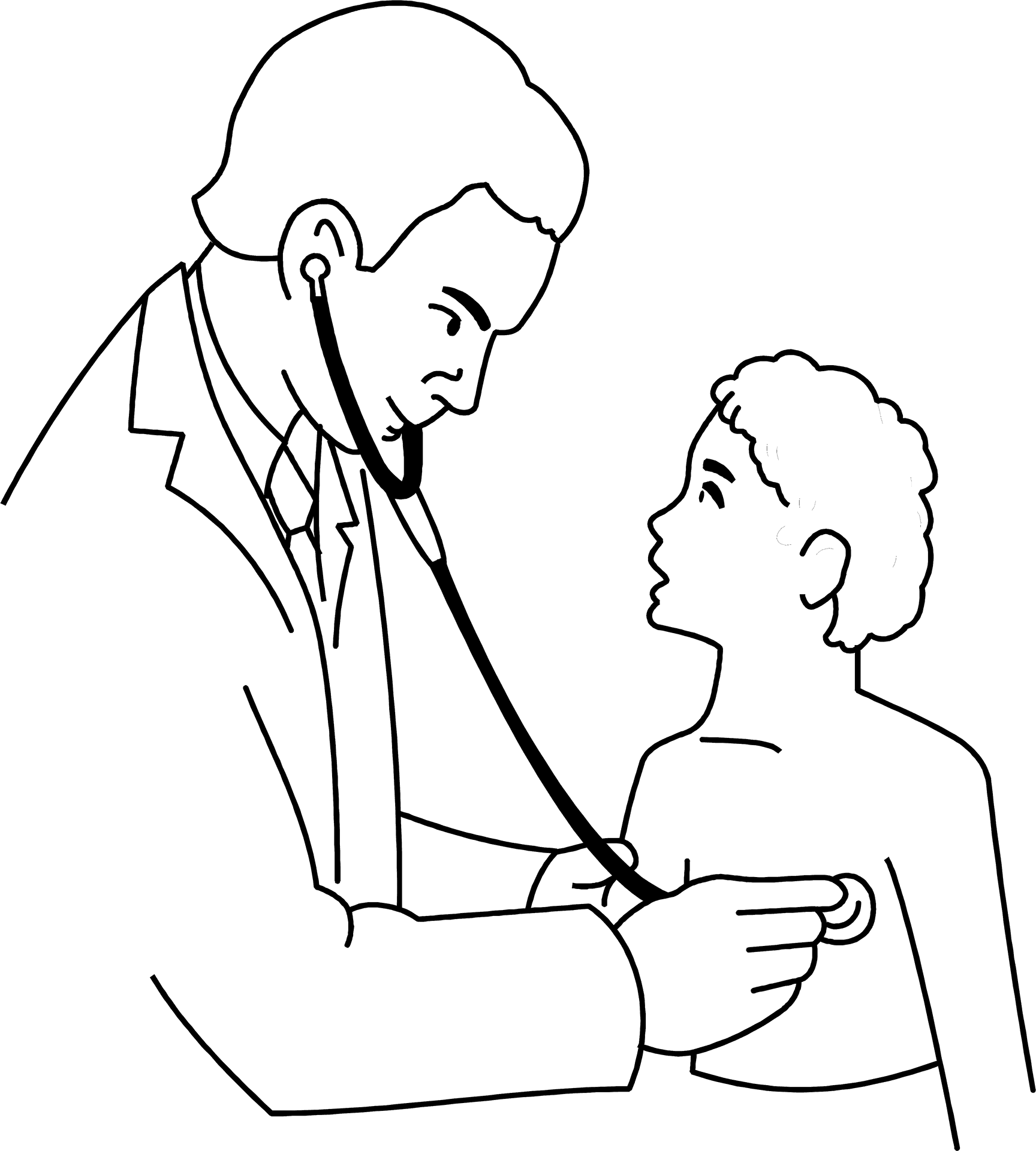 Pediatric Checkup Clipart PNG Image