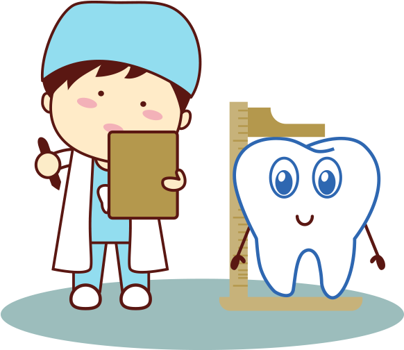 Pediatric Dentist Cartoon Character PNG Image