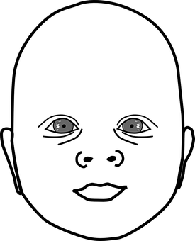 Peekaboo Baby Eyesin Darkness PNG Image