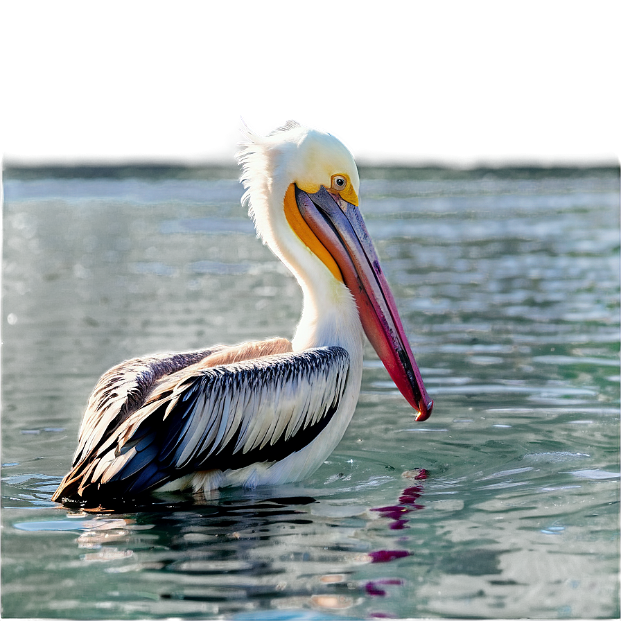 Pelican In Shallow Water Png 68 PNG Image