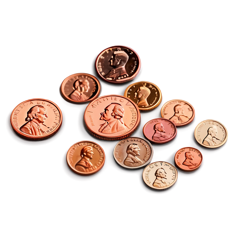 Pennies By Year Png Hni PNG Image