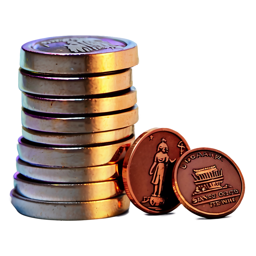 Penny Stack Png 70 PNG Image