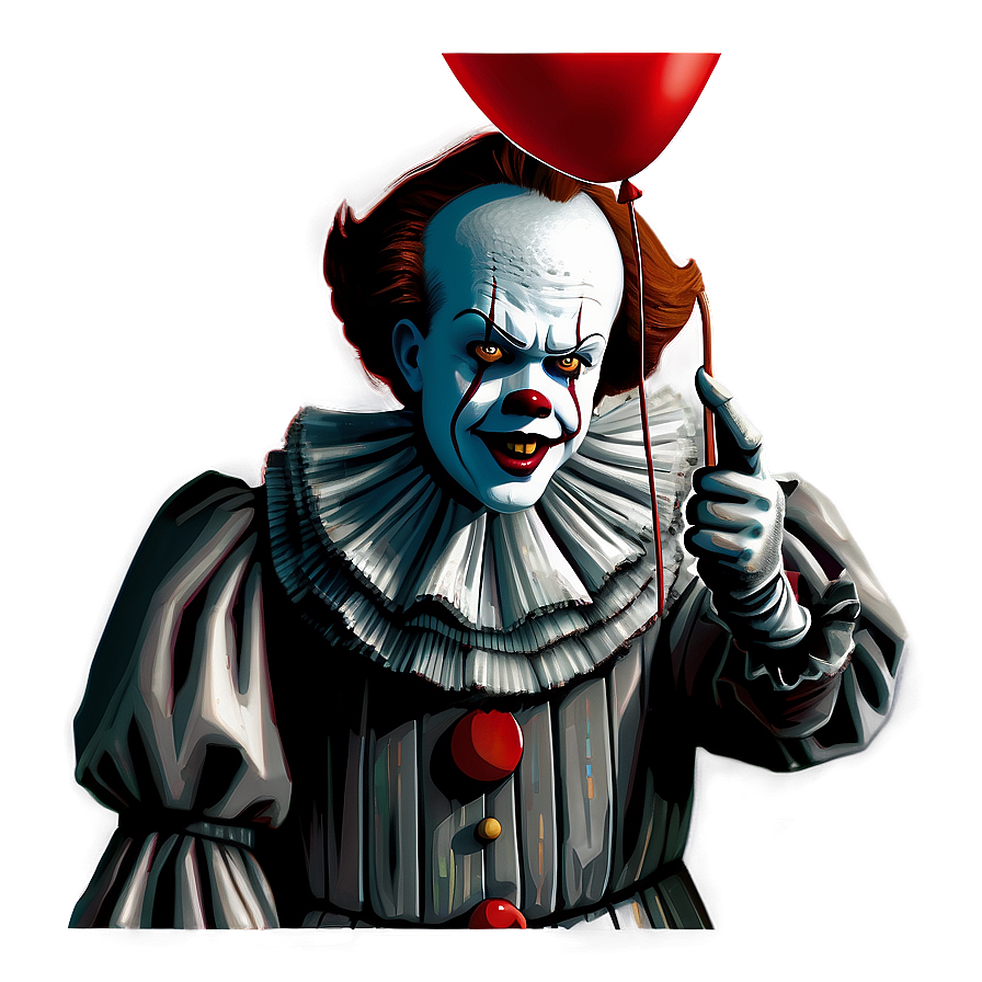 Pennywise In Darkness Png Rlo PNG Image