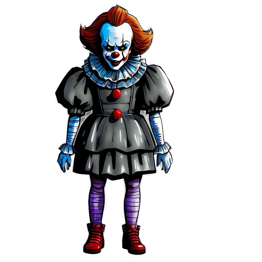 Pennywise In The Rain Png Ljk PNG Image