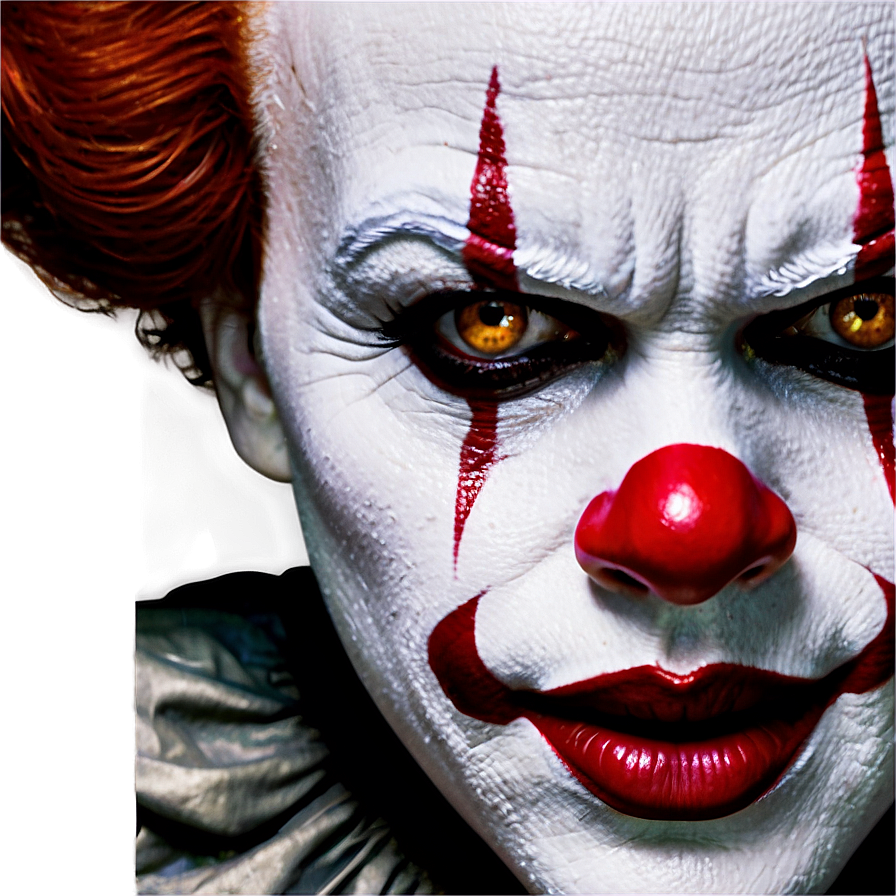 Pennywise Makeup Png 74 PNG Image