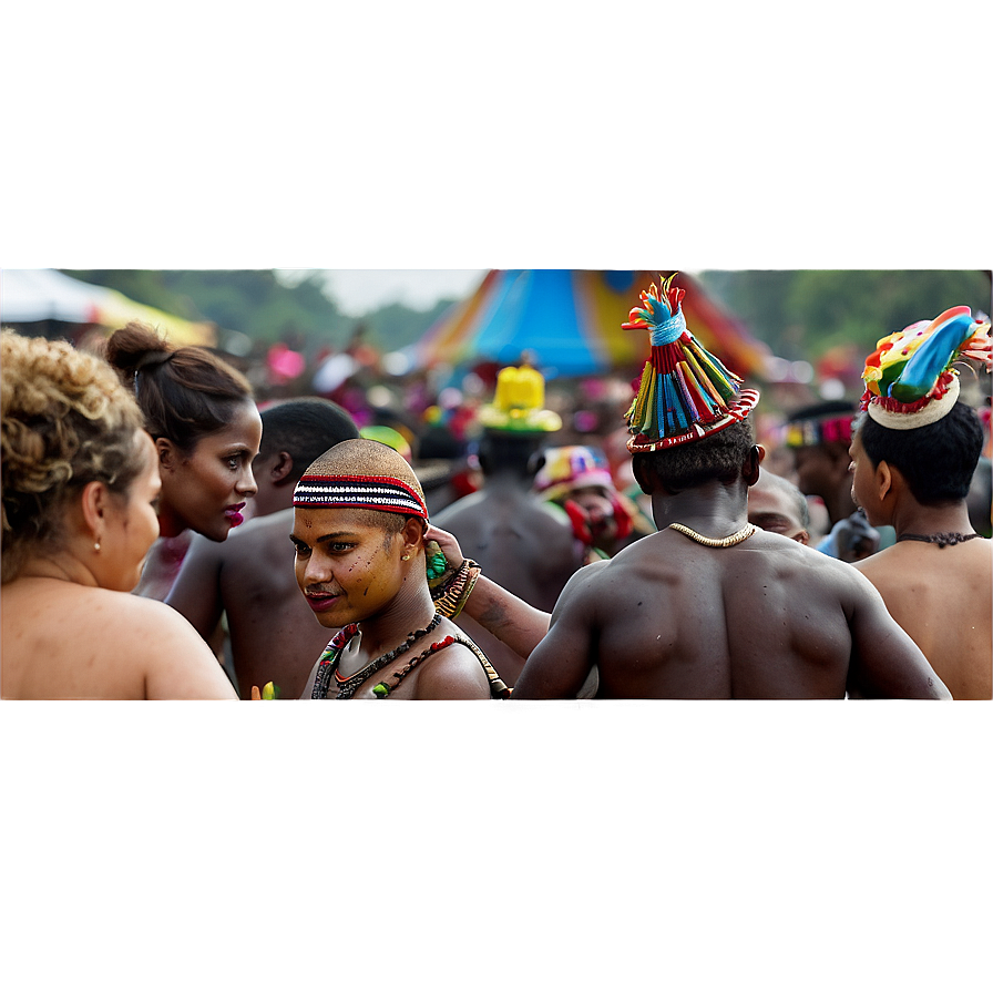 People At A Festival Png Yuv75 PNG Image