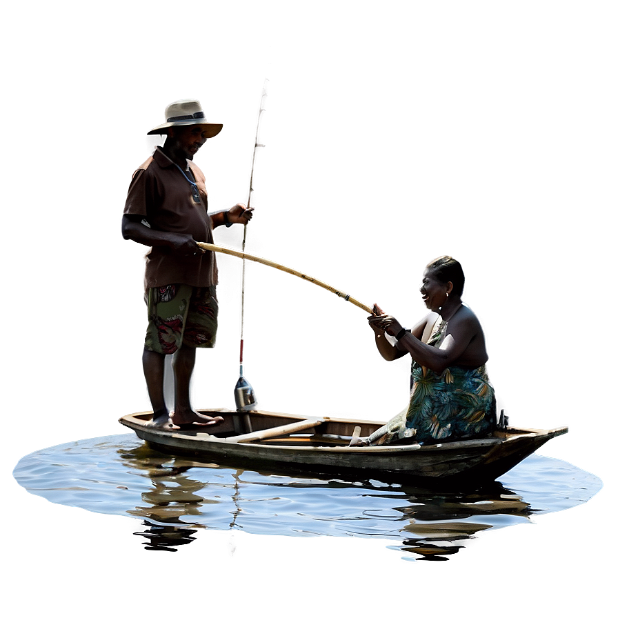 People Fishing Png Rcw PNG Image