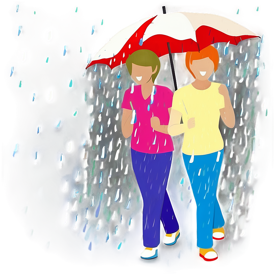 People In Rain Png Wvl44 PNG Image