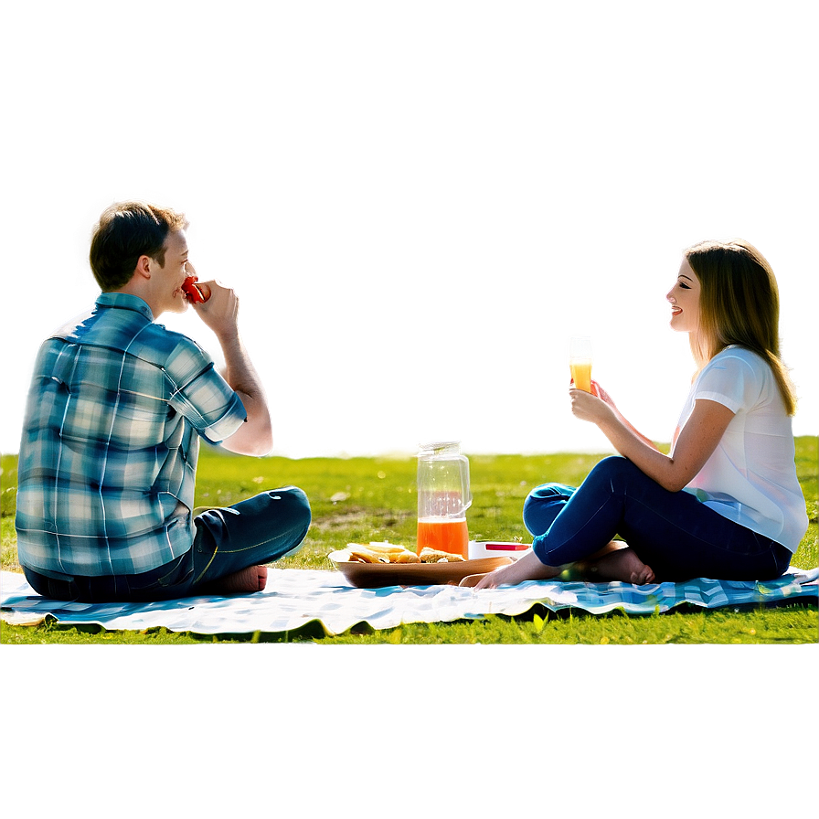 People Sitting At Picnic Png Rbq34 PNG Image