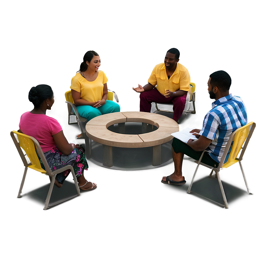 People Sitting In Circle Game Png 05252024 PNG Image