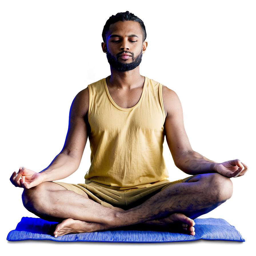 People Sitting In Meditation Pose Png Seq53 PNG Image