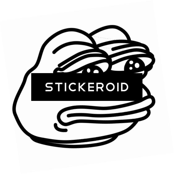 Pepe Frog Stickeroid Logo PNG Image