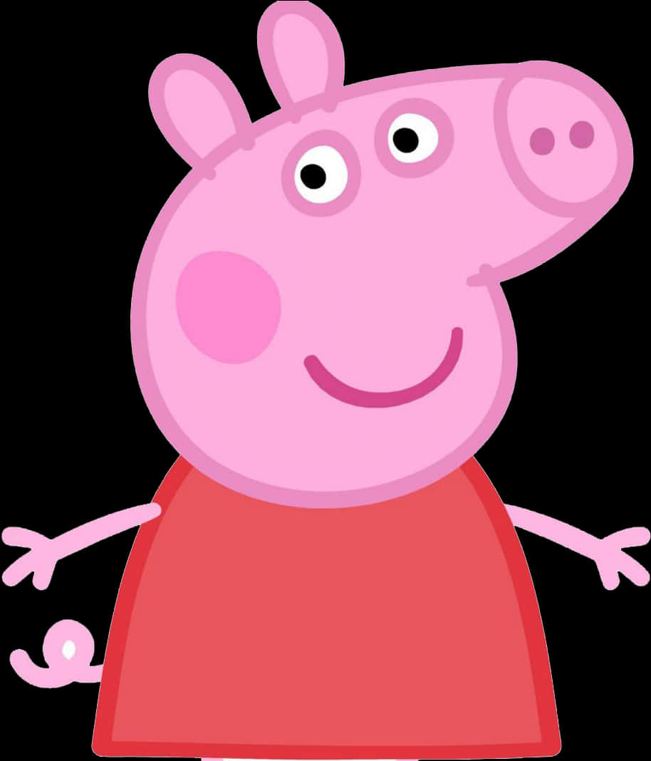 Peppa_ Pig_ Character_ Portrait PNG Image