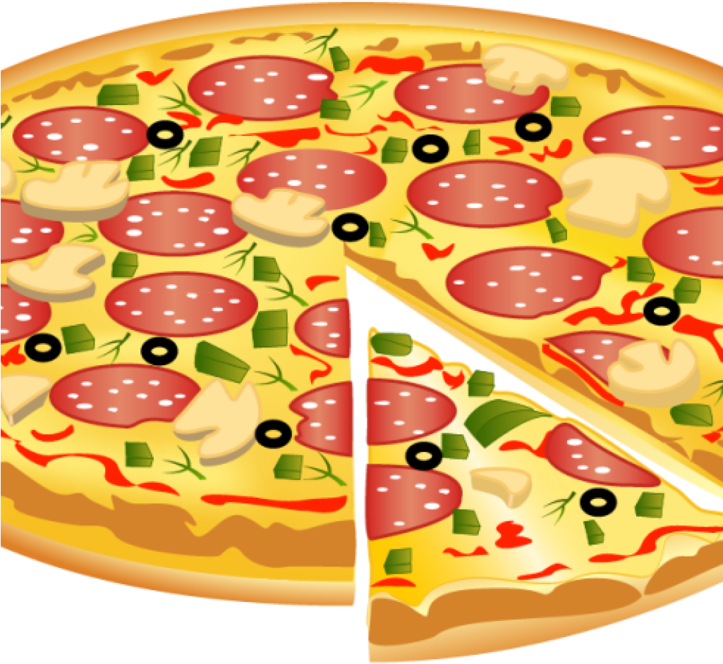 Pepperoni Pizza Clipart PNG Image