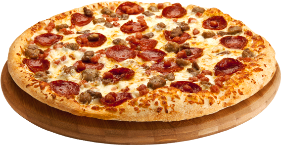 Pepperoni Sausage Pizza Delicious PNG Image