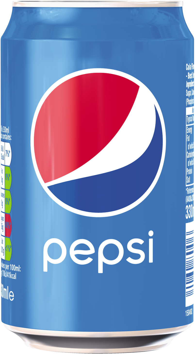 Pepsi Can Classic Design PNG Image