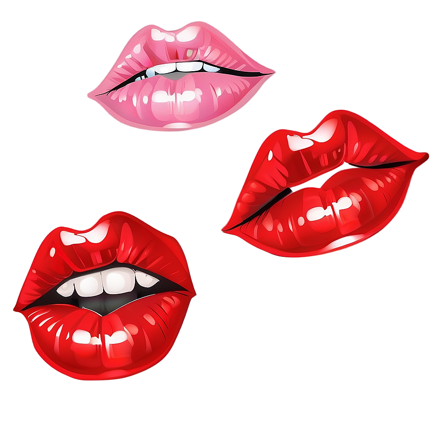 Perfect Glossy Lips Png 06212024 PNG Image