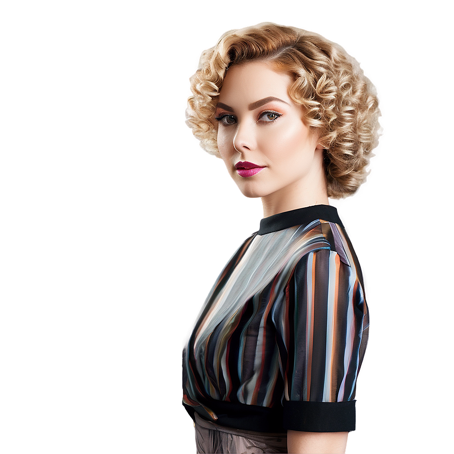 Perfect Perm Styles Png Nlx PNG Image