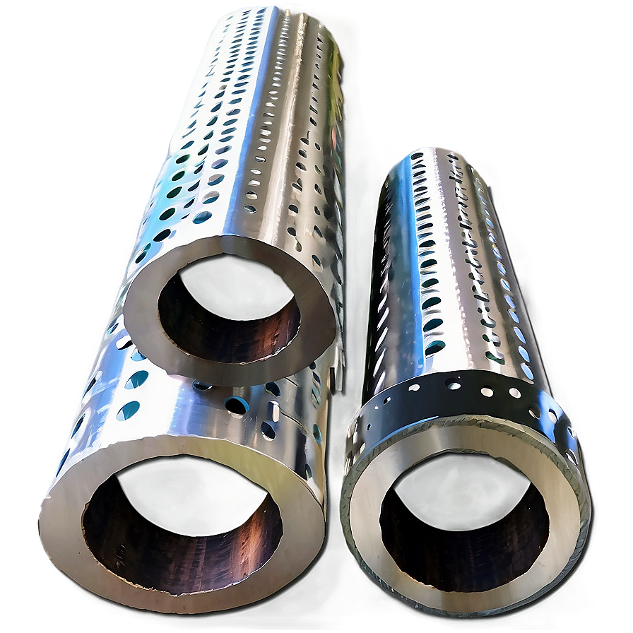 Perforated Metal Pipe Png Hvy58 PNG Image